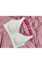 Women's Seamless Ghost Bra with Removable Pads - Gathering Bralette
