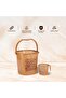 Plastic Bucket and Matching Mug, Multicolor, 18 L - 6