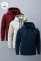 Men's Hooded Oversized 3-Pack Sweatshirt