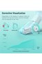 Bunion Corrector for Women & Men, Adjustable Big Toe Brace with Knob and Anti-slip Heel Str - 5