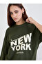 Green Graphic Oversized T-Shirt - 4