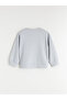 Crew Neck Hello Kitty Printed Girl's Sweatshirt - 3
