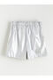 Quality Pieces from Çelebi Store Metallic Leather Look Girls' Shorts - 4