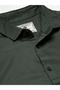 Men Olive Slim Fit Cotton Casual Shirt - 4