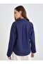 Lace Cutwork Detail Cotton Linen Shirt - 5