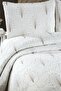 غطاء سرير مزدوج من الشنيل المطرز من سوناي، 3 قطع - 2