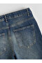 Plus New Season Barrel Fit Women's Jean Pants - 6