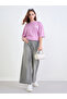 Purple Oversized Slogan Print Acid Wash T-Shirt - 2