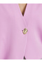 Pink Short Sleeve Blouse - 4