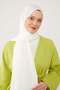 White Junset Shawl
