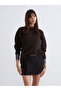 Esvab • Modern & Distinctive Zero Roba Collar Women's Knitwear Sweater - 2
