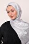 Silk Jacquard Shawl |   Bohemian Gray - 3
