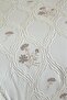 غطاء سرير فردي من قطعتين مطرز من الشنيل من أبودا - 2