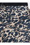 Animal Print Bodycon Maxi Skirt - 3
