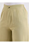 Green Casual Wide Leg Culottes - 3