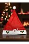 New Year's Hat Santa Claus Patterned Fiber New Year's Hat Hpy-23 - 3