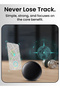 Smart Tag for Apple – Black Precision Locator with Find My App & Shared Tracking - 5