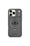 Sbprc iPhone 17 Pro Compatible Case with Aluminum Stand Magsafe Pu Leather Mechanical Key Primo Cover