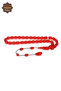 Dark Red Barley Cut Special System Fire Amber Prayer Beads 201024765 - 2