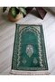 Dowry Gift Prayer Rug Set – Prayer Rug, Scarf, Crystal Prayer Beads, Men's Prayer Beads, Skullcap with Essence Box - 4