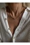 Gold Stony Almond Necklace - 4