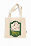 Lord of the Rings the Prancing Pony Printed Canvas Tote Bag with Velcro and Inner Pocket