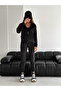 Women's Velvet Leggings Elasticated Tracksuit Set - 5