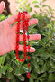 Dark Red Barley Cut Special System Fire Amber Prayer Beads 201024765 - 3