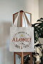 The Legend of Zelda It's Dangerous to Go Alone Printed Canvas Tote Bag with Velcro and Inner Pocket - 3