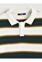 Xside Polo Neck Striped Men's Knitwear Sweater - 6