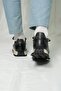 Dustin Model Genuine Leather Handmade Black Sneaker Shoes - 5