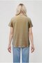 Orange Crew Neck Short Sleeve Women's T-Shirt Tess - 4