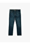 Cotton Regular Waist Straight Fit Jean Pants - Mark Jean - 4