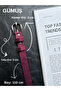 Fact Striped Ring Patterned Suede Women's Silver Buckle Belt Jacket Belt Dress Belt Trouser Belt - 2