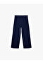 Fleece-Lined Piped Cotton Sweatpants with Elastic Waist