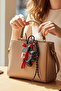 Black and Red Color Dog Figured Bag Charm/ Keychain - 2