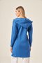 Women's Self-Tie Knitwear Cardigan Cobalt Blue 20727 - 6