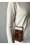 Handwoven Fur Double Pocket Bag |   Ethnic Pattern Shoulder Bag - 2