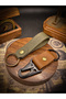 Handmade Keychain Set - 2 Pieces Genuine Leather Keychains - 3