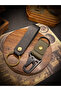 Handmade Keychain Set - 2 Pieces Genuine Leather Keychains - 7