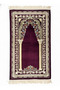 Lined Chenille Prayer Rug – Thick Texture, Premium Quality, Dowry Gift, Gift Design
