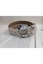 Women's Pants Belt with Silver Buckle with Shade, Dress Belt, Coat Belt