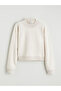 Basic Girl's Knitwear Sweater and Skirt - 4