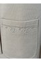 Steel Knit Mother's Cardigan with Stone Cordone Embroidery - 5