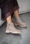 Mercury Women's Genuine Leather Short Boots Mink - 4