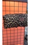 Leopard Pattern Zippered Gabardine Fabric Hair Straightener, Makeup Bag, Travel Organizer Bag - 2