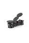Portable multi-angle bench with 3 angles, equipped with wheels for easy transport.
