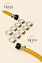 10 Pieces Stainless Steel Hose Clamp Set Different Sizes Water Oil Air Pipe Fitting - 3