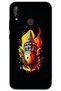 Huawei P20 Lite Case Hd Pattern Printed Back Cover - Yellow Red Galata