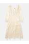 AE Long-Sleeve Tiered Embroidered Midi Dress - 3